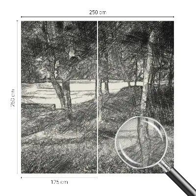 Papier peint photo grand format pour le mur Un paysage paisible