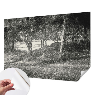 Papier peint panoramique adhésif Pokojná krajina