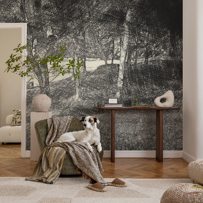 Papier peint panoramique adhésif Pokojná krajina