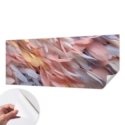 Papier peint chambre ado Pastelové pierka