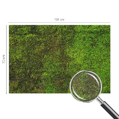 Papier peint intissé Tapis vert
