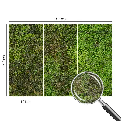 Papier peint intissé Tapis vert