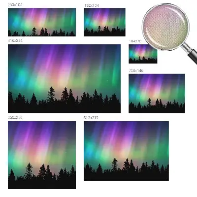 Papier peint photo grand format pour le mur Ciel magique