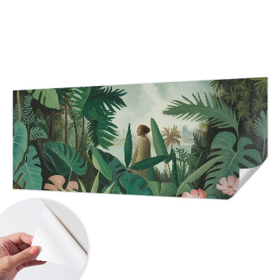Papier peint chambre parentale Exotická džungľa