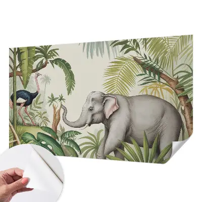 Papier peint intissé imprimé Scène exotique