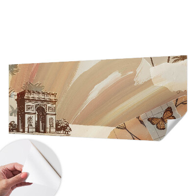 Papier peint chambre parentale Exotická cesta
