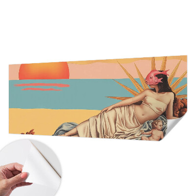 Papier peint chambre adulte cocooning Západ surrealizmu