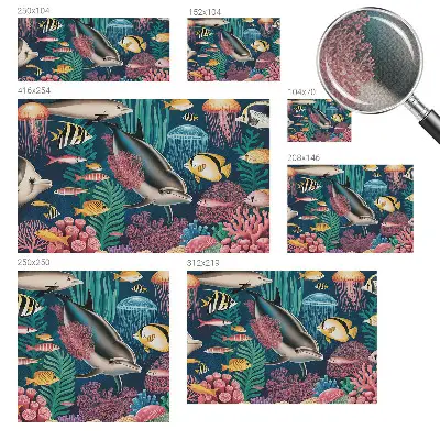 Papier peint intissé faune sous-marine