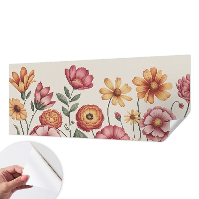 Papier peint chambre garçon Kvetinový aranžmán