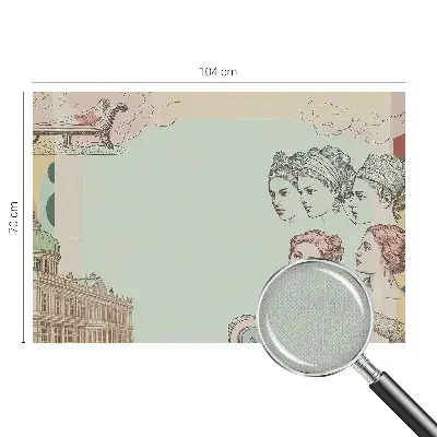 Papier peint photo grand format pour le mur Collage classique
