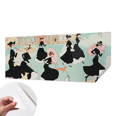 Papier peint intissé Femmes marchant