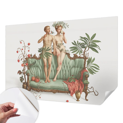 Papier peint chambre adulte cocooning Tajomná elegancia