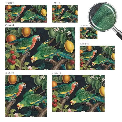 Papier peint photo sur tissu non tissé aventure tropicale