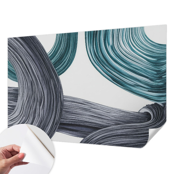 Papier peint panoramique adhésif Kvapalinové linky