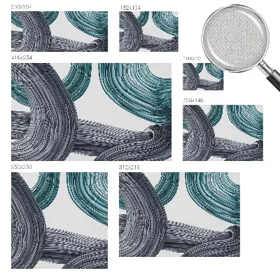 Papier peint photo grand format pour le mur Lignes de fluide