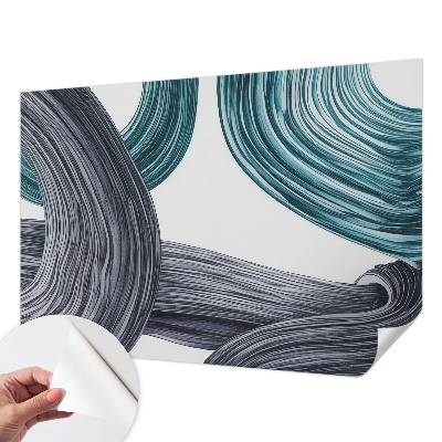 Papier peint panoramique adhésif Kvapalinové linky