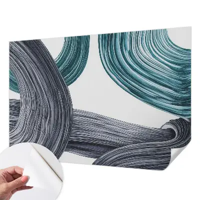 Papier peint photo grand format pour le mur Lignes de fluide