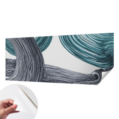 Papier peint panoramique adhésif Kvapalinové linky