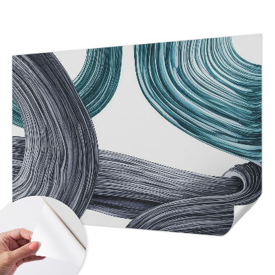 Papier peint panoramique adhésif Kvapalinové linky
