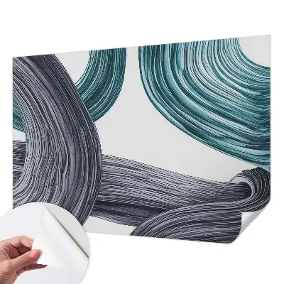Papier peint photo grand format pour le mur Lignes de fluide