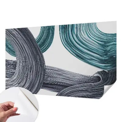 Papier peint photo grand format pour le mur Lignes de fluide
