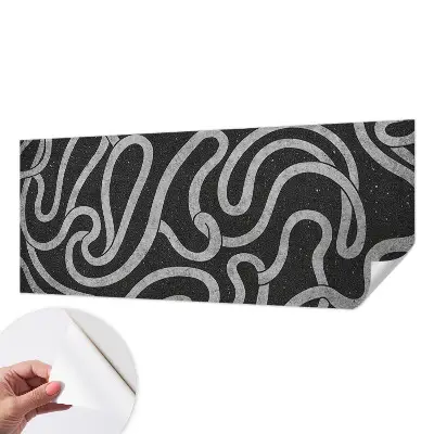 Papier peint photo imprimé sur tissu non tissé Formes torsadées