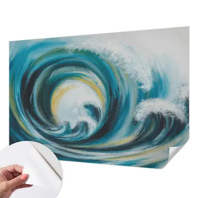Papier peint photographique sur tissu non tissé Vague de mer