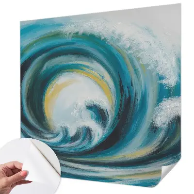 Papier peint photographique sur tissu non tissé Vague de mer