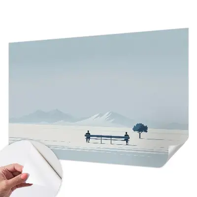 Papier peint photo sur tissu non tissé Paysage minimaliste