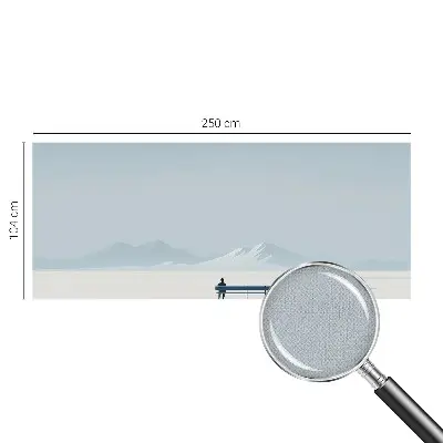Papier peint photo sur tissu non tissé Paysage minimaliste