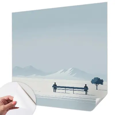 Papier peint photo sur tissu non tissé Paysage minimaliste
