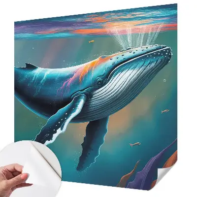 Papier peint photo imprimé sur tissu non tissé Géant des mers