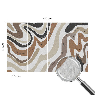 Papier peint chambre garçon Harmonické vlny