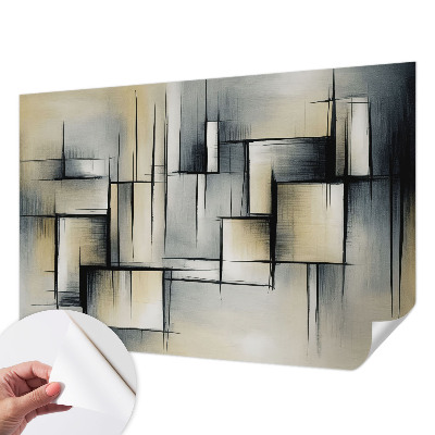 Papier peint chambre parentale Abstraktná geometria
