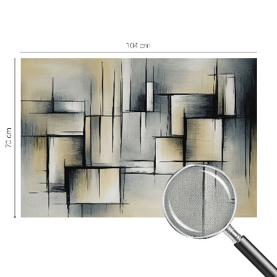 Papier peint chambre parentale Abstraktná geometria