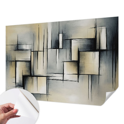 Papier peint chambre parentale Abstraktná geometria
