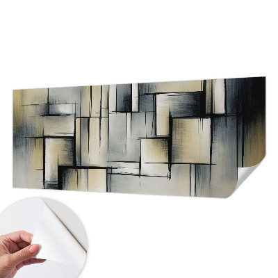 Papier peint chambre parentale Abstraktná geometria