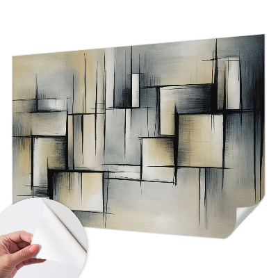 Papier peint chambre parentale Abstraktná geometria
