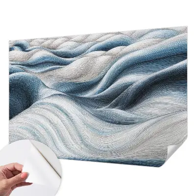 Papier peint photo imprimé sur tissu non tissé Ondulations douces