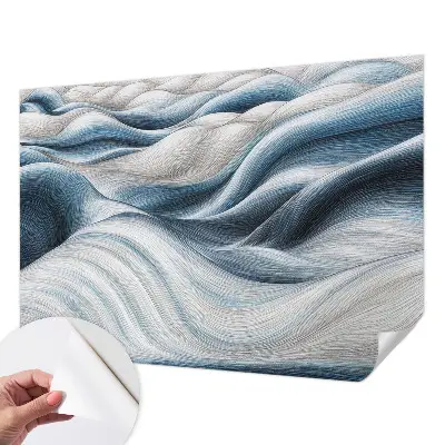 Papier peint photo imprimé sur tissu non tissé Ondulations douces