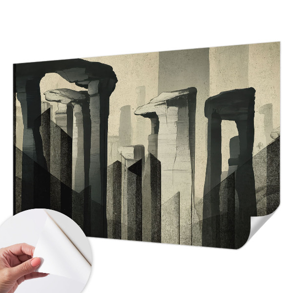 Papier peint adhésif Surová architektúra