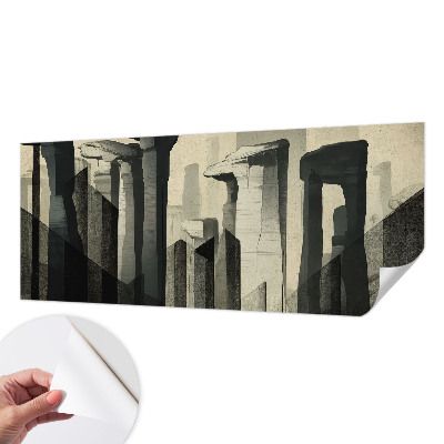 Papier peint adhésif Surová architektúra