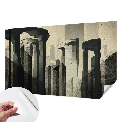 Papier peint adhésif Surová architektúra