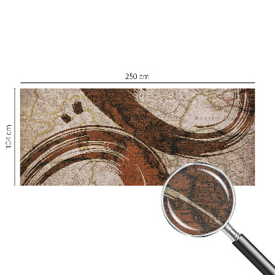 Papier peint panoramique adhésif Umelecká mapa