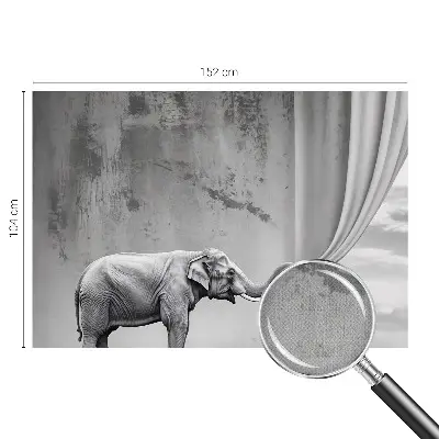 Papier peint intissé imprimé Éléphant surréaliste
