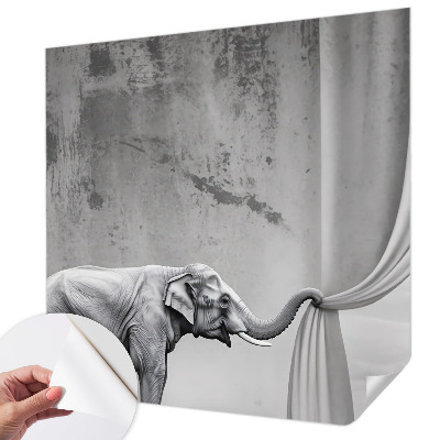 Papier peint chambre garçon Surrealistický slon