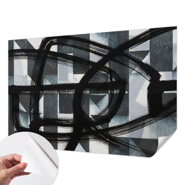 Papier peint tendance salon Expresívna geometria