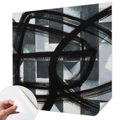Papier peint tendance salon Expresívna geometria
