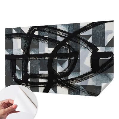 Papier peint tendance salon Expresívna geometria