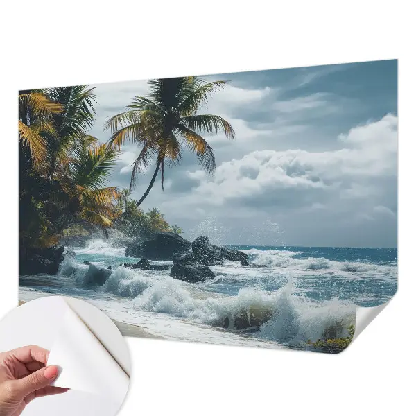 Papier peint photo grand format pour le mur Plage exotique